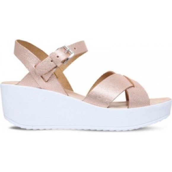Kurt Geiger Shoes | Miss Kgkurt Geiger Gold Platform Wedge Sandals | Poshmark